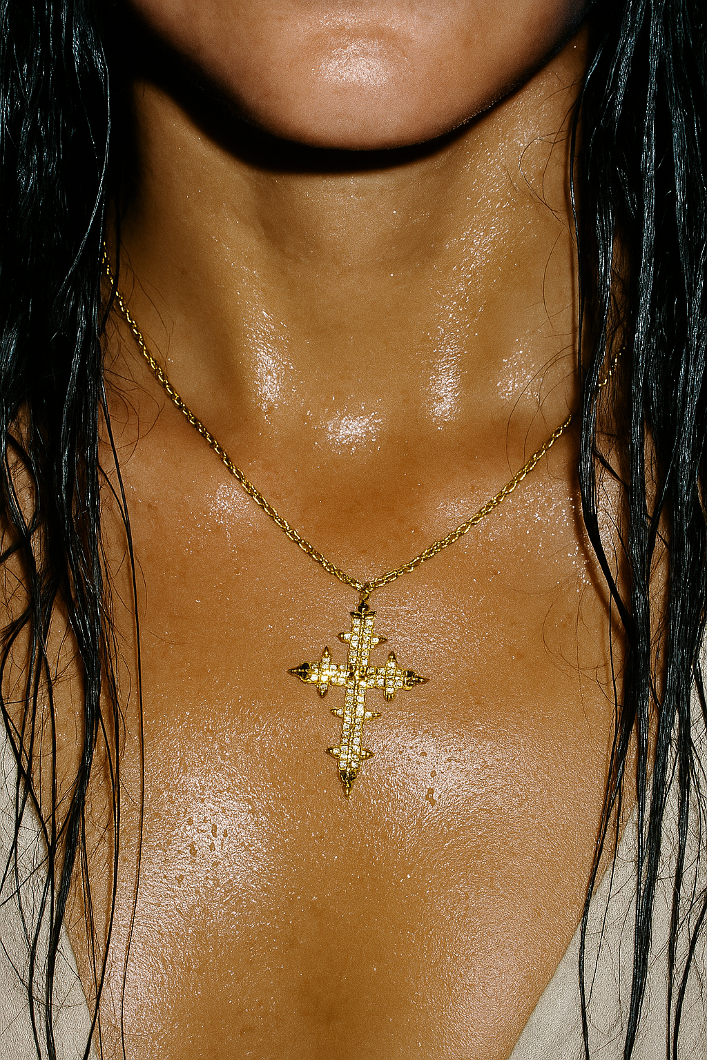 THE UNHOLY Necklace  GOLD
