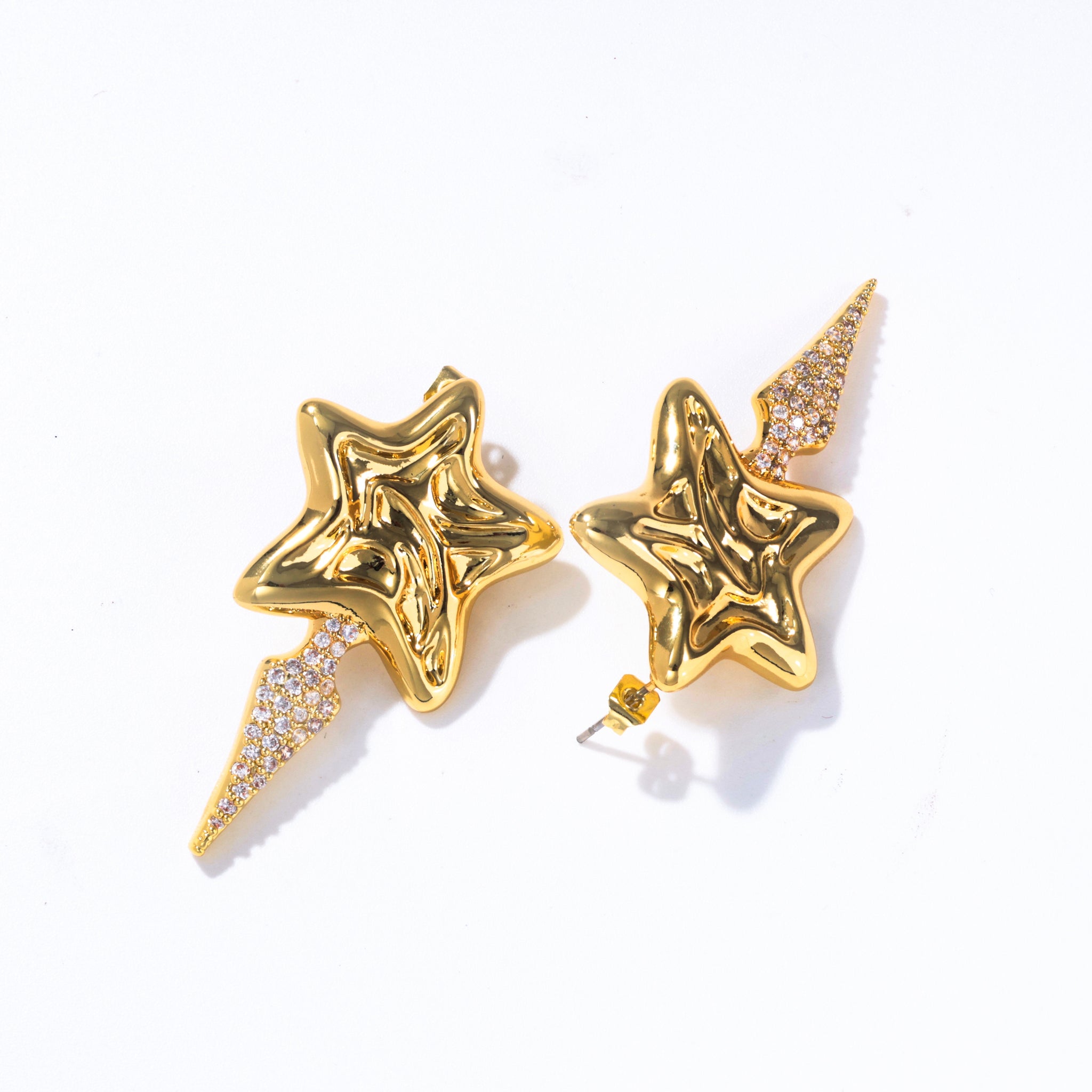 POISON EARRINGS GOLD
