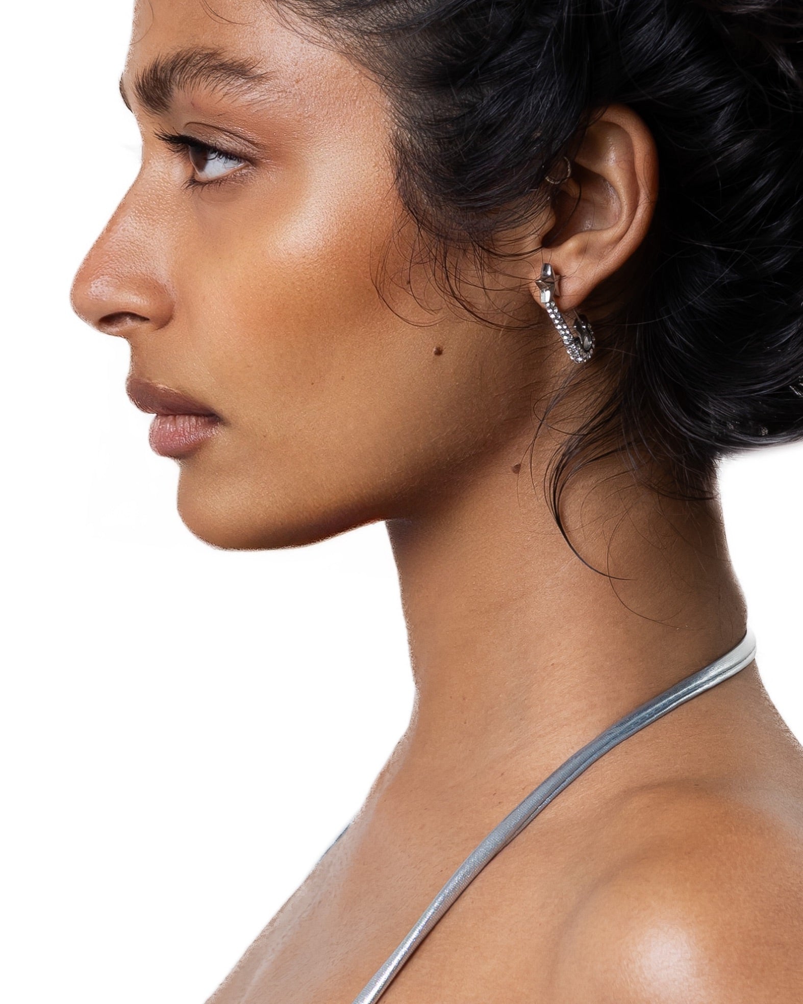 MINI Zirconia Pin Earring