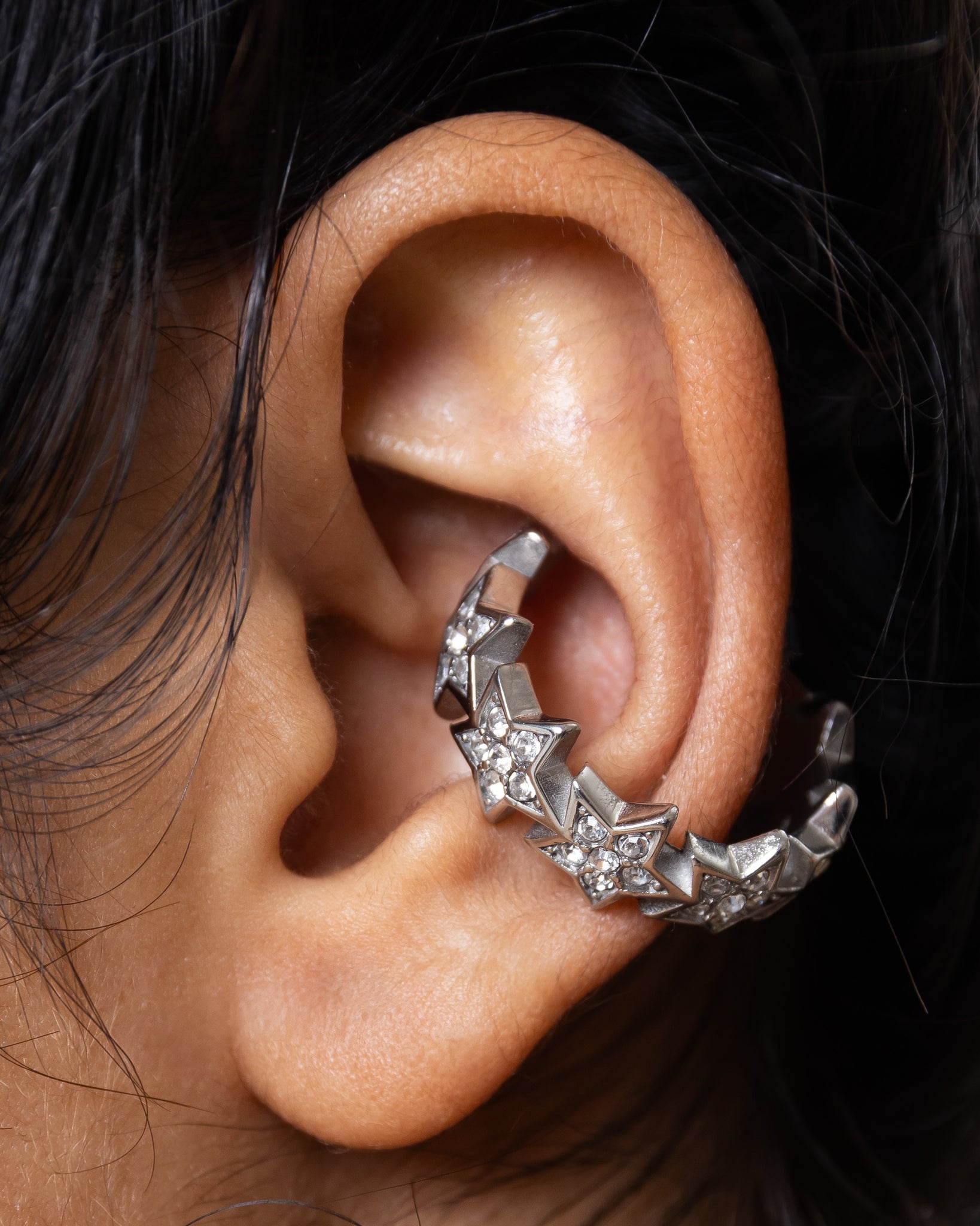 Vittoria Earcuff Star Ring
