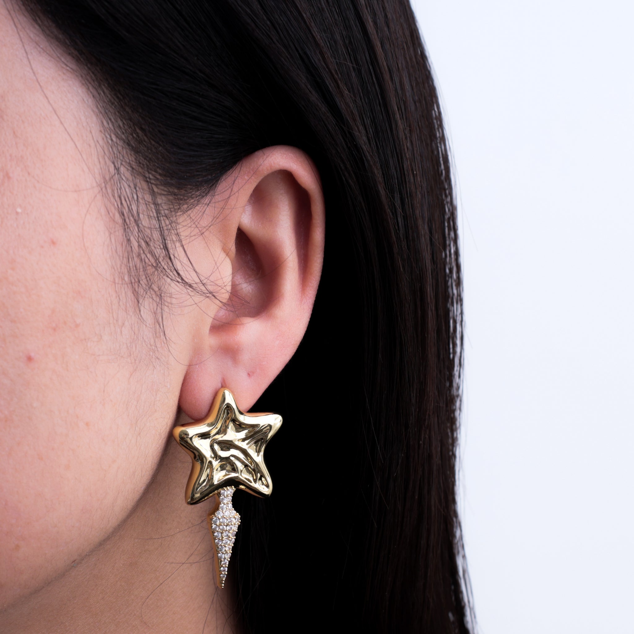 POISON EARRINGS GOLD