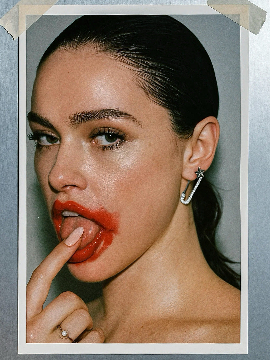 MINI Zirconia Pin Earring