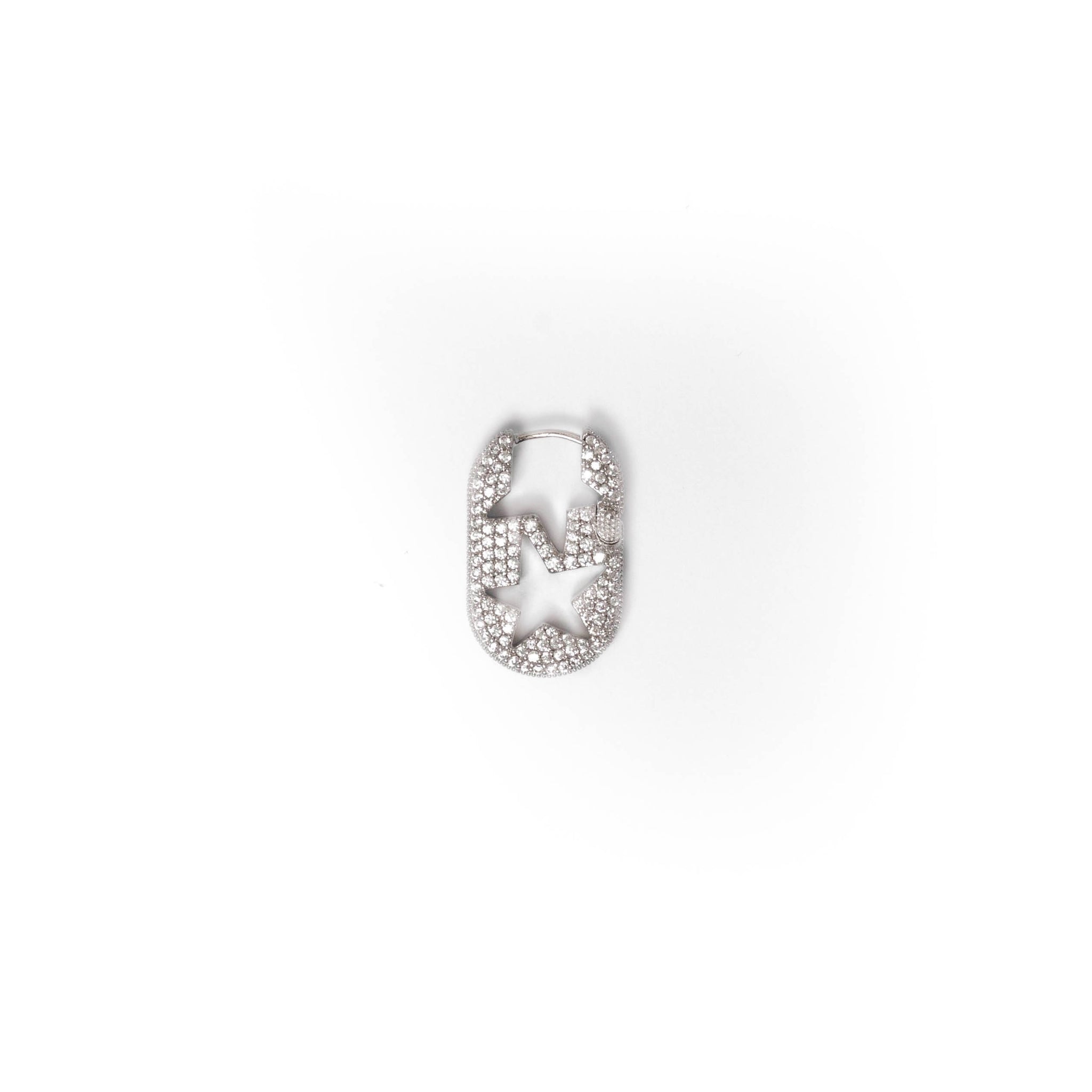 zirconia can earrings